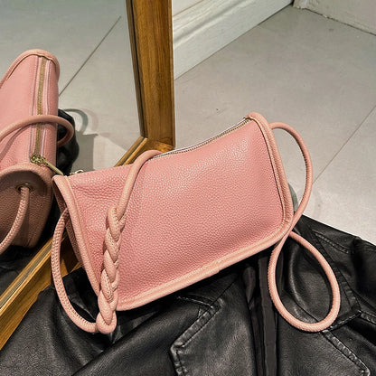 100%Real Cowhide Genuine Leather Sac Fashion Women Crossbody Bags For Ladies New High Capacity Shoulder Bag Handbag Female Purse