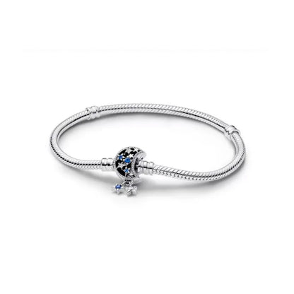 Hot Selling 925 Silver Flower Shaped, Heart Shaped, Butterfly Bracelet, Suitable For European Women's Fashionable Luxury Jewelry