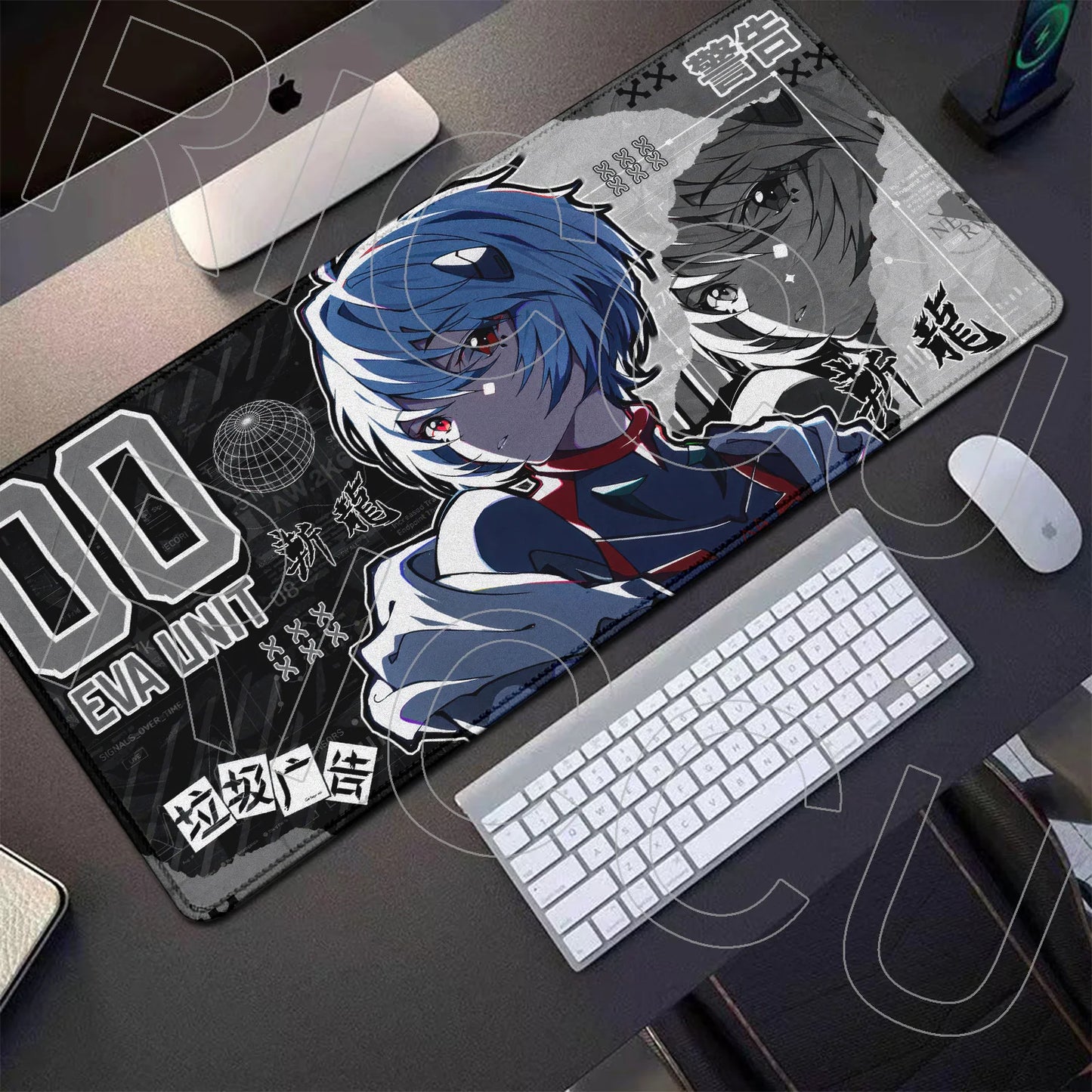 HD Printing Anime EVA Mouse Pad Keyboard Rug Kawai Rubber PC Accessories Non-Slip expand Desk Mat XXL carpet protective pads