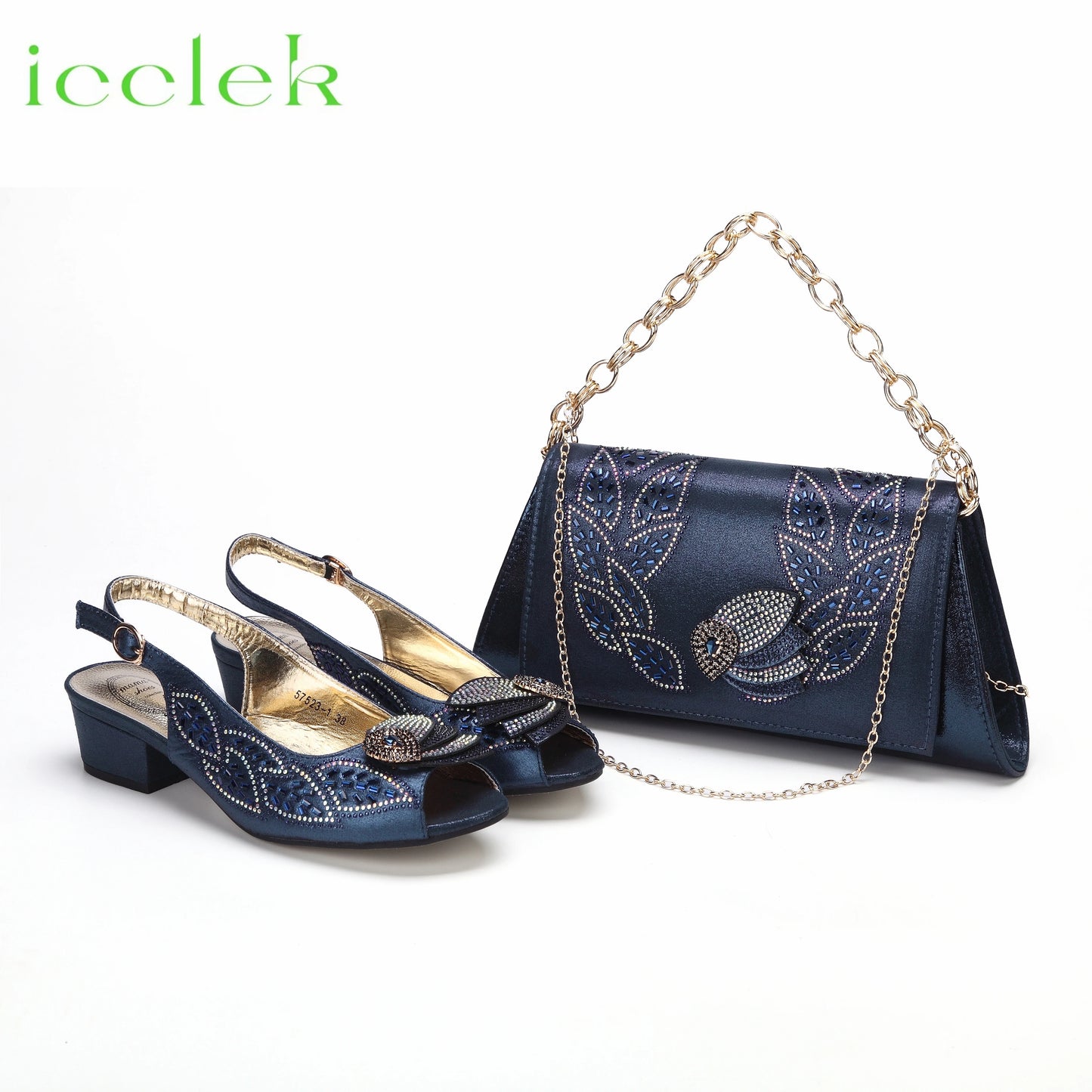 New Arrival Purple Color Women Peep Toe Sandals Shoes Matching bag Set For Mature Offices Ladies in Dress