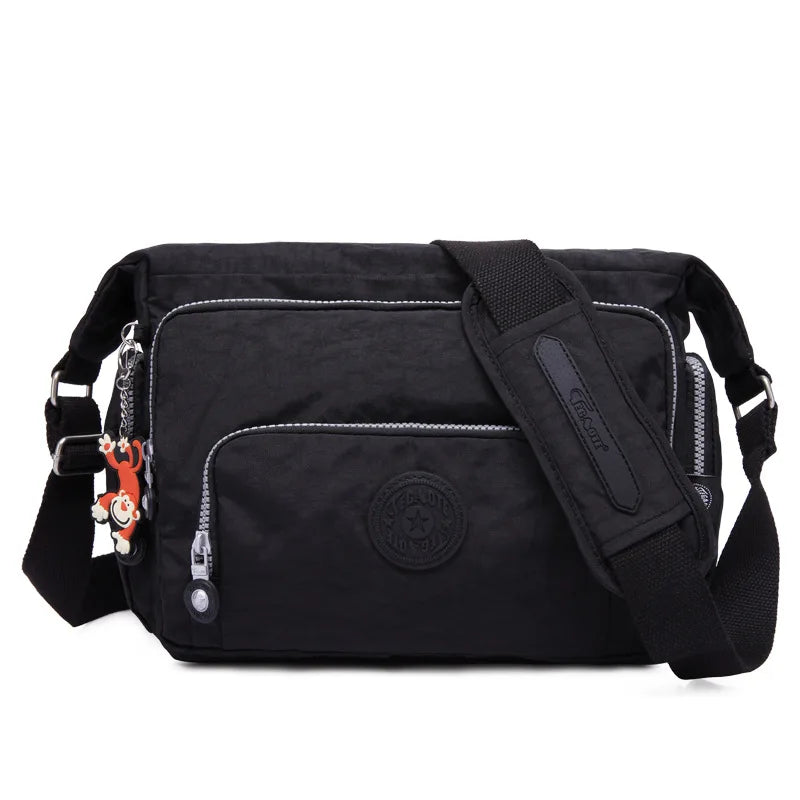 TEGAOTE Messenger Bags Women Crossbody Shoulder Bag Lady Bolsa Feminina Mujer Large Solid Beach Travel Bag Female Zipper 2024