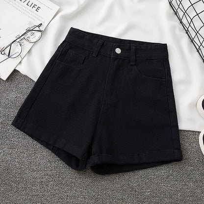 Trendy Ripped Straight Leg Jeans Women's Spring Summer High Waist Loose Wide Leg Pants Slimming Design Casual Denim Jeans