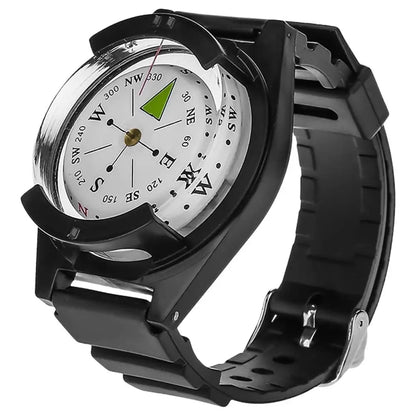 Portable Waterproof High Precision Wrist Watch Compass Teaching Aids Gift Compact Navigation Tool