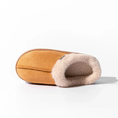 Women Fluffy Slippers for Autumn Winter Indoor EVA Thick Sole Anti-Slip Warm Unisex House Shoes