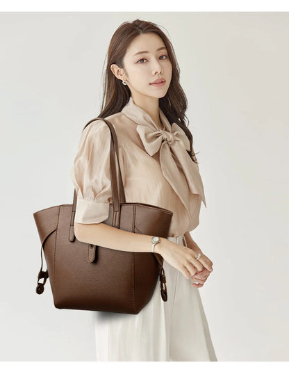 Luxury Brand PU Leather Shoulder Bags Women Fashion Large Capacity Handbag Elegant Crossbody Purse For Ladies Casual Office Tote