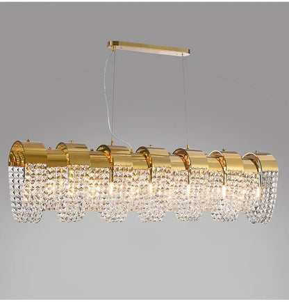 2025 New Home DecorationPendant Lights Luxury Crystal Living Room Chandelier Bedroom Pendant Lamp Ceiling Light  Indoor Lighting