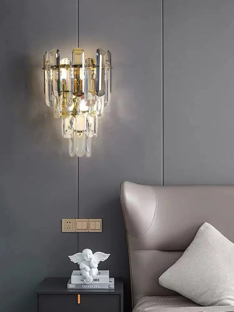 Ceiling Lamp For Living Room  Round Crystal Kitchen Lamp Simple Modern Atmosphere Bedroom Dining Room Lamp Light Pandant lights