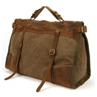 WaterProof Waxed Canvas Leather Men Travel Bag Hand Luggage Bag Carry On Large tote Vintage Men Duffle Weekend Bag big Overnight