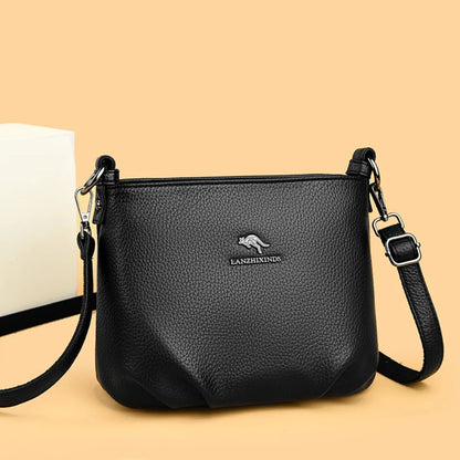 Luxury Shoulder Bags for Women 2026 New Designer Soft Leather Crossbody Bags Casual Messenger Sac Women Bag Purses and Hangbags