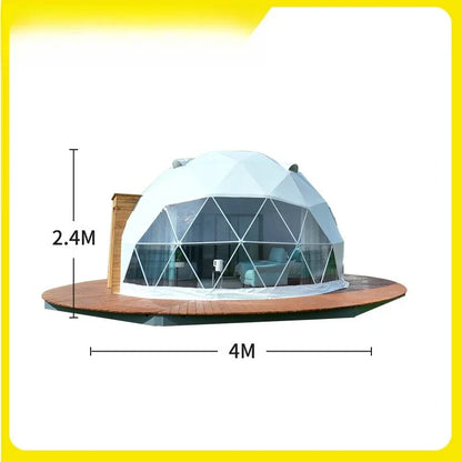 Outdoor Activities Advertising Exhibition Camping Starry Sky Spherical Tent House Hotel Camp Homestay Tent