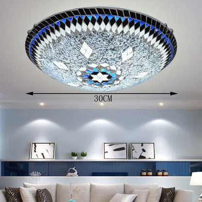 Glass Art Ceiling Lights Lighting Fixture Turkish Home Luminaria Decor for Loft Living Room Kitchen Lamp Bedroom Chandelier LED