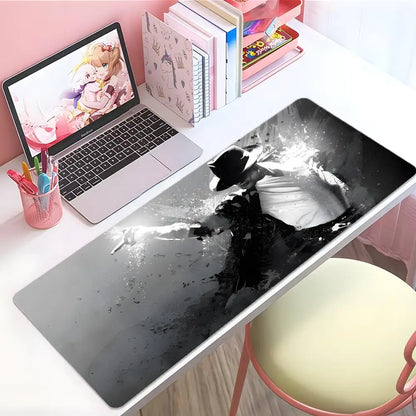 singer legendary M-Michael Jackson Mouse Pad Large Thick Desk Pad Stitched Edges Gaming Mouse Mat for PC