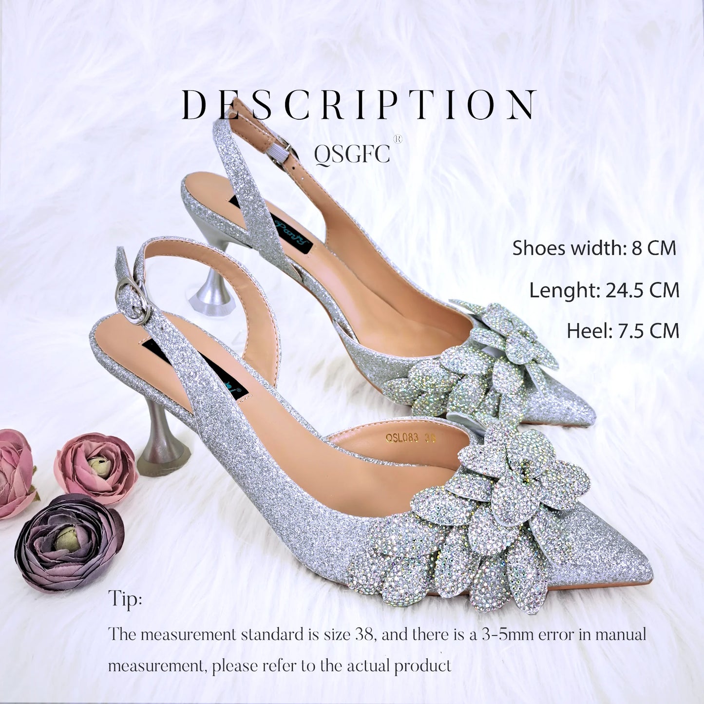 African Fashion Green Ladies Matching Shoes and Bags Nigerian Best Sell Women's Pointed Toe High Heels Commuter Wearable