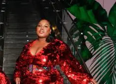 Latest Shiny Sequined Long Women Jumpsuit 2021 Loose Long Jumpsuits Full Sleeves V-neck Fashion Women Outfit Clothing