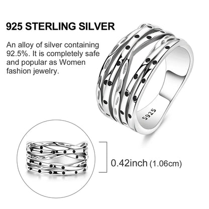 Original 925 Sterling Silver Ring Sun Star Moon Love Bowknot Sunflower Ring For Women Wedding Anniversary Ring Jewelry Gift