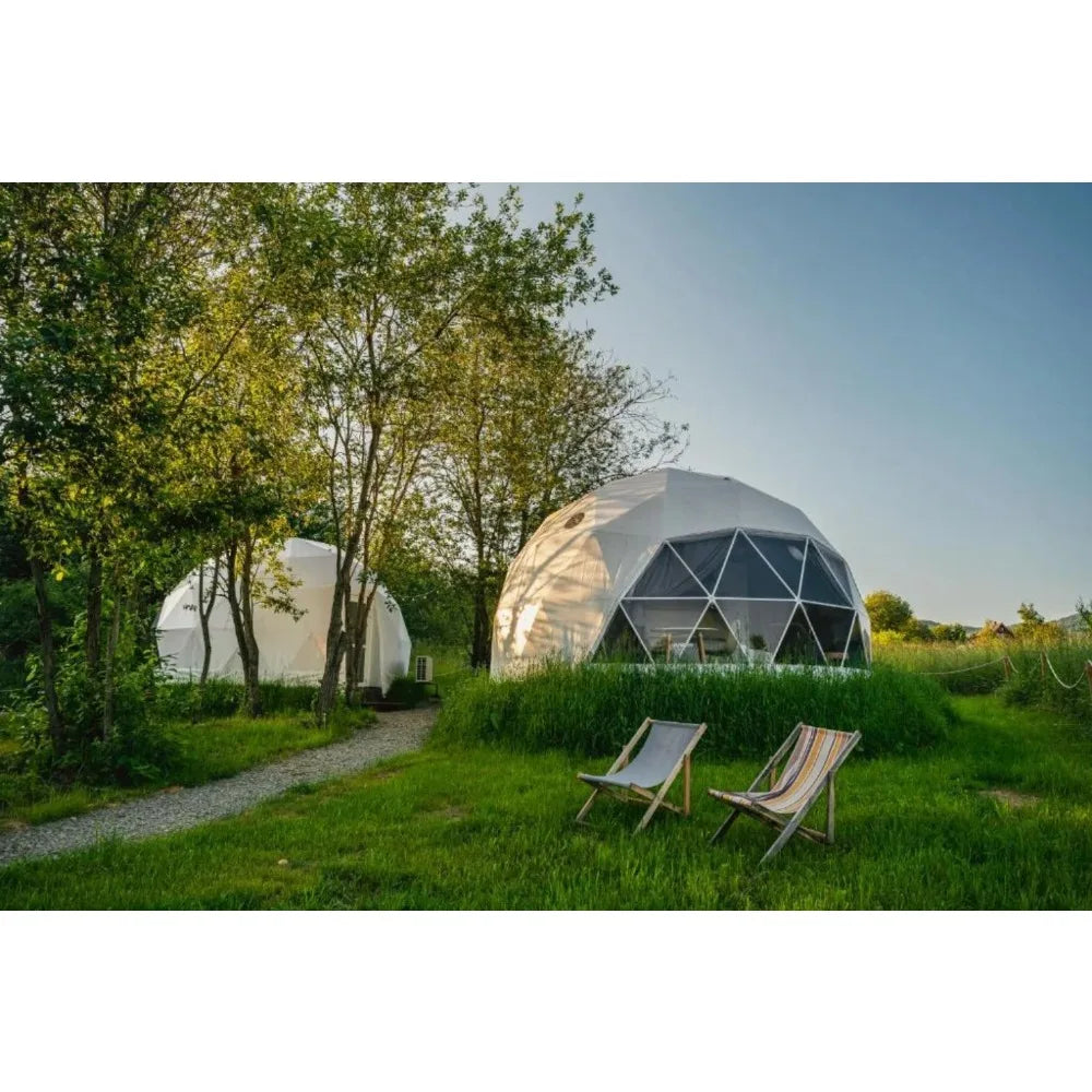 Luxury Geodesic Dome Tent Accommodation for Glamping Resort Farm Stay Airbnb Host Eco Lodge Outdoor Hospitality Business