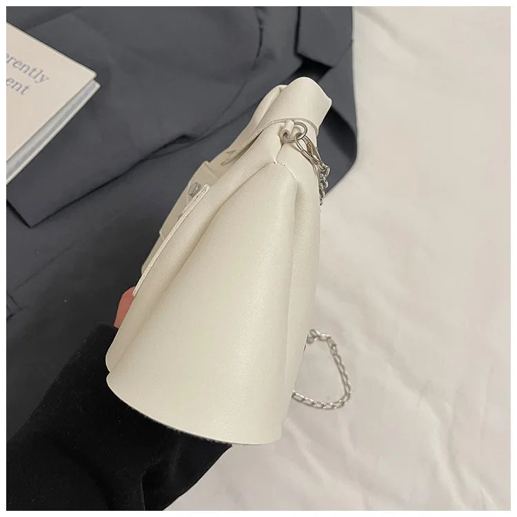 PU Square Compact Shoulder and Crossbody Bags Zipper Unique Design High Quality Hand Bags for Women 2026 Designer Style Bolso