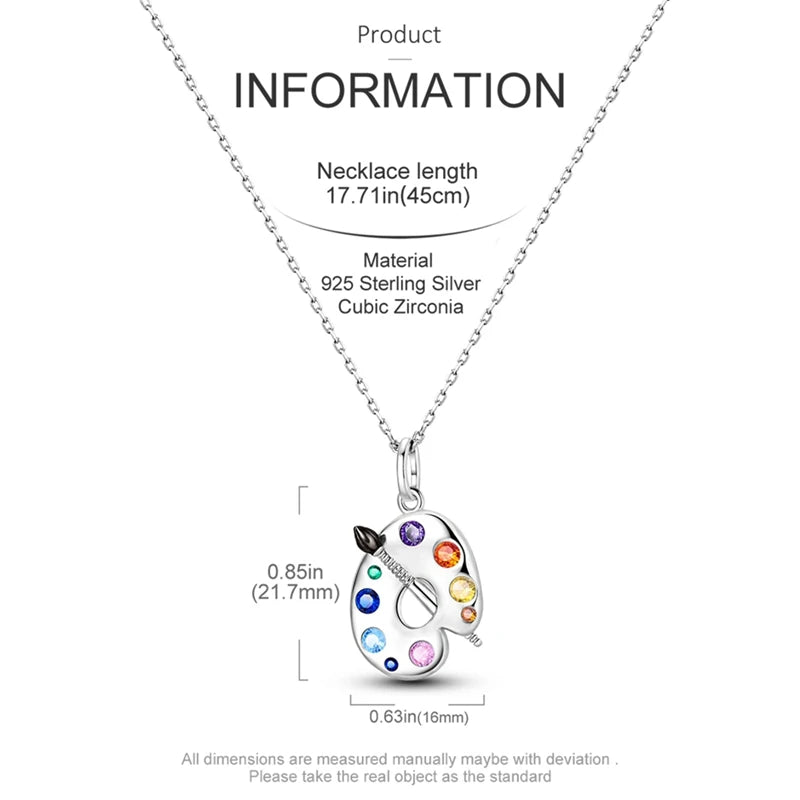 925 Sterling Silver Luminous Firefly Heart Shaped Zircon Pendant Necklace For Women Fashion Anniversary Birthday Jewelry Gifts