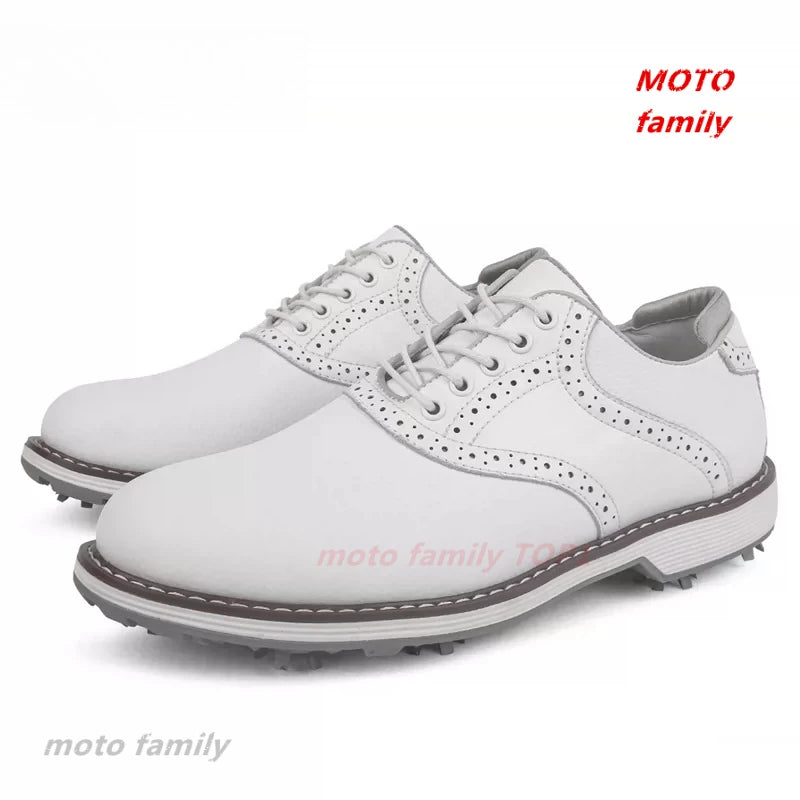 Motorcycle shoes Non-slip cycling shoes can be used as golf shoes motorcycle boots black and white