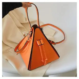 Fashion Ladies Shoulder Bags Handbag High Quality Leather Crossbody Bag Designer Female Triangle BagsSense of Luxury Women Bags