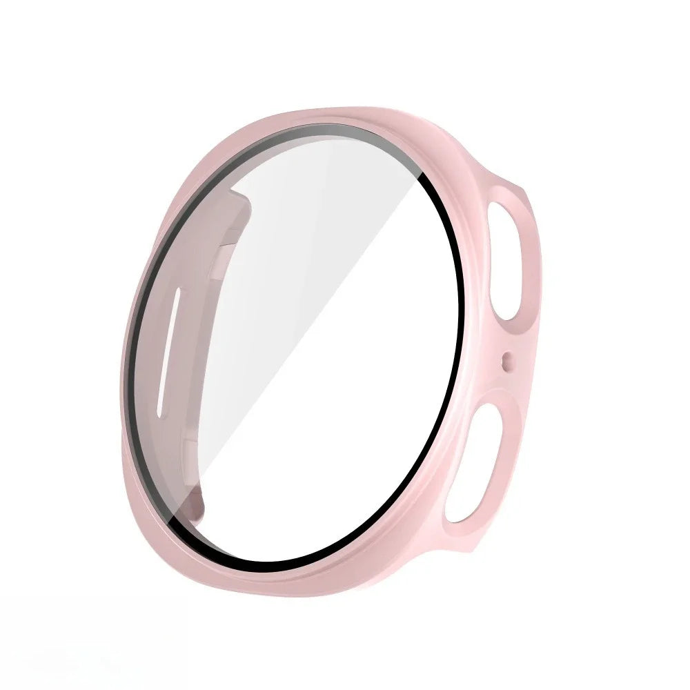 Tempered Glass+Case for Samsung Galaxy Watch 8 44mm 40mm Full PC bumper Cover Screen Protector Galaxy Watch 8Classic Accessories