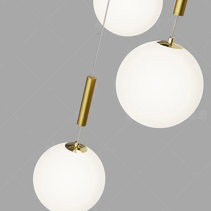 Modern Stair Chandelier Pendant Lights Indoor Lighting Ceiling Lamp Hanging Light LED Chandeliers for Living Room Indoor Lightin