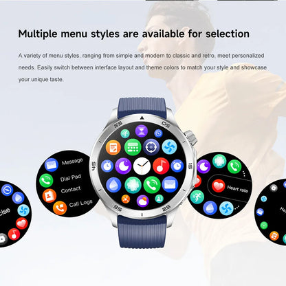 2025 New For OPPO Watch X2 GPS Smart Watch Men High-end Business Men Bluetooth Call IP68 Waterproof Fitness Tracker Smartwatches