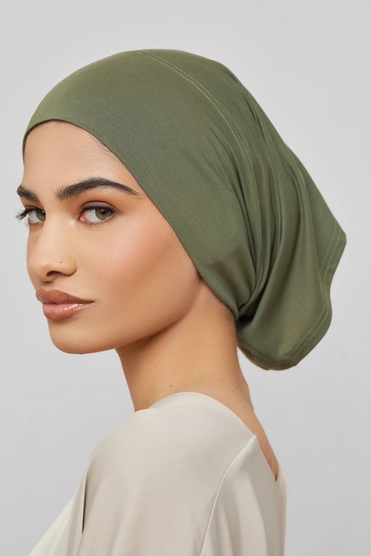 56colors Fashion Women Inner Hijab Tube Muslim Cap Bonnet Plain Islamic Underscarf Bamboo Jersey Undercaps