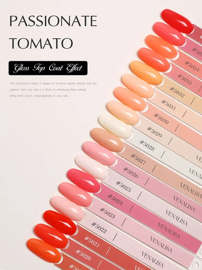 Venalisa 10ml HEMA TPO Free Red Cat Eye Gel Polish Soak Off UV LED Magnetic Nail Polish Diamond Top Long Wear Gel Varnish