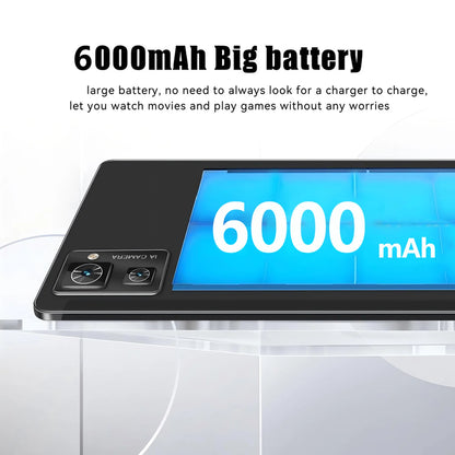 BDF-H39 New Upgraded Version 5G Android Tablets 10.1 Inch Octa Core 6GB+128GB Rom 4G Dual SIM Dual WiFi Education Tablet 6000mAh