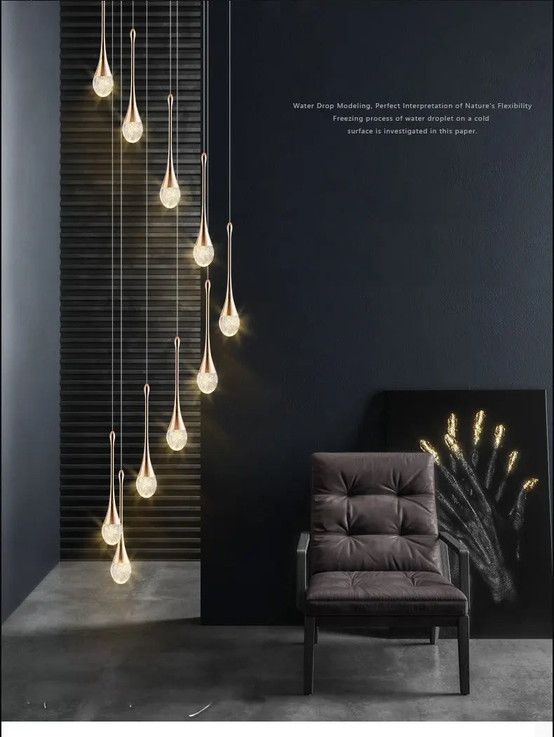 Modern Bubble Crystal Pendant Lights Indoor Hanging Lamp For  Kitchen Island Dining Living Room Bar Cafe Pendant Lamp Home Decor