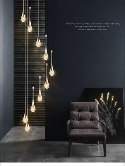 Modern Bubble Crystal Pendant Lights Indoor Hanging Lamp For  Kitchen Island Dining Living Room Bar Cafe Pendant Lamp Home Decor