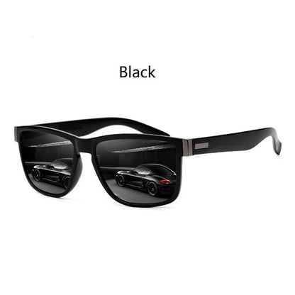 Fashion Classic Square Sunglasses Men Women Driving   Fishing Colorful Trendy Lightweight Outdoor Goggles