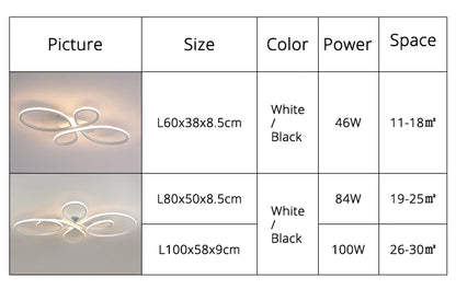 Simple Led Ceiling Light Creative Living Room Bedroom Study Dining Room Ceiling Lamp Nordic Modern Home Indoor Lighting Fixtures