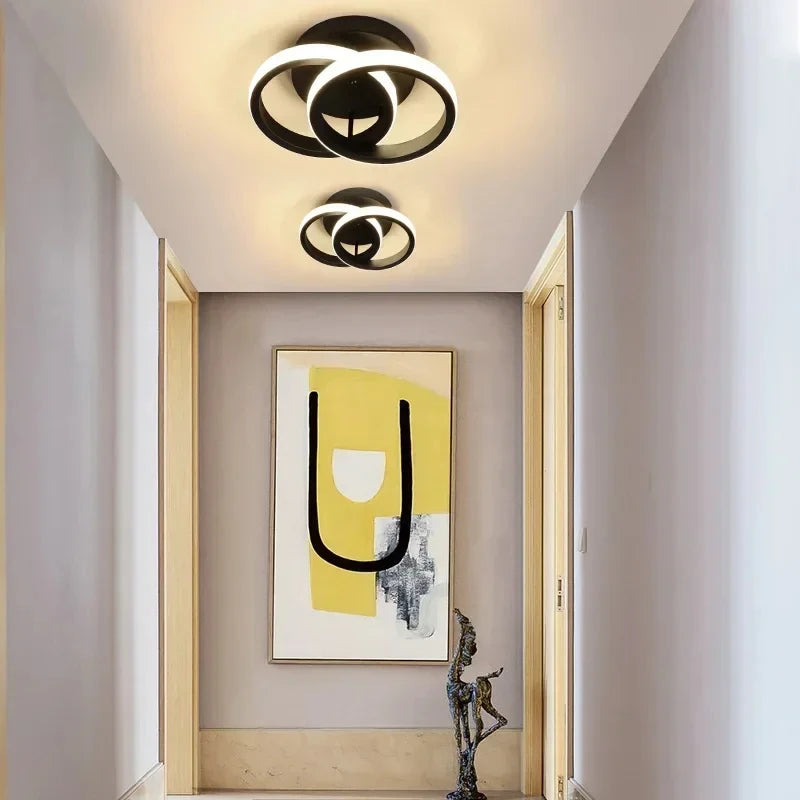 Led Low Noise Ceiling Fan Chandelier Living Dining Table Room Bedroom Kitchen Lights Black White Home Decoration Lamps Fixtures