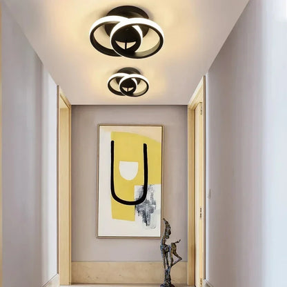 Led Low Noise Ceiling Fan Chandelier Living Dining Table Room Bedroom Kitchen Lights Black White Home Decoration Lamps Fixtures