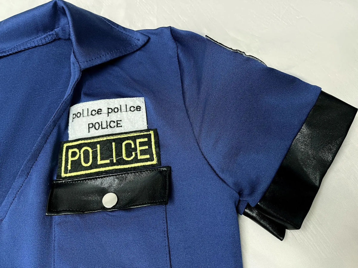 Halloween Sexy Police Officer Costume Cosplay Uniform Party Outfit  Femmes Role Play Fancy Dress Game Holiday Outfits Clothes