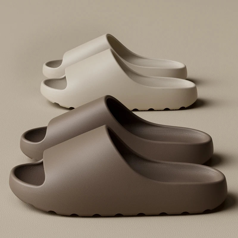 Coconut Slippers Cloud Thick-soled Sandals Summer Fashion Soft Bottom Beach Men Slippers Women's Sandals EVA Slides