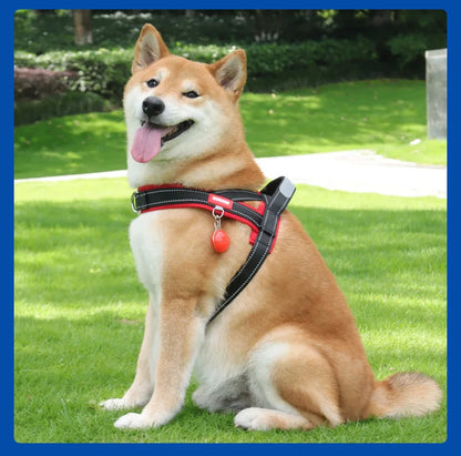 Dog Harness No Pull Saddle-Style Small Medium Dogs Walking No Choke Bichon Outdoor Safety Reflective Vest Pet Chest Harness