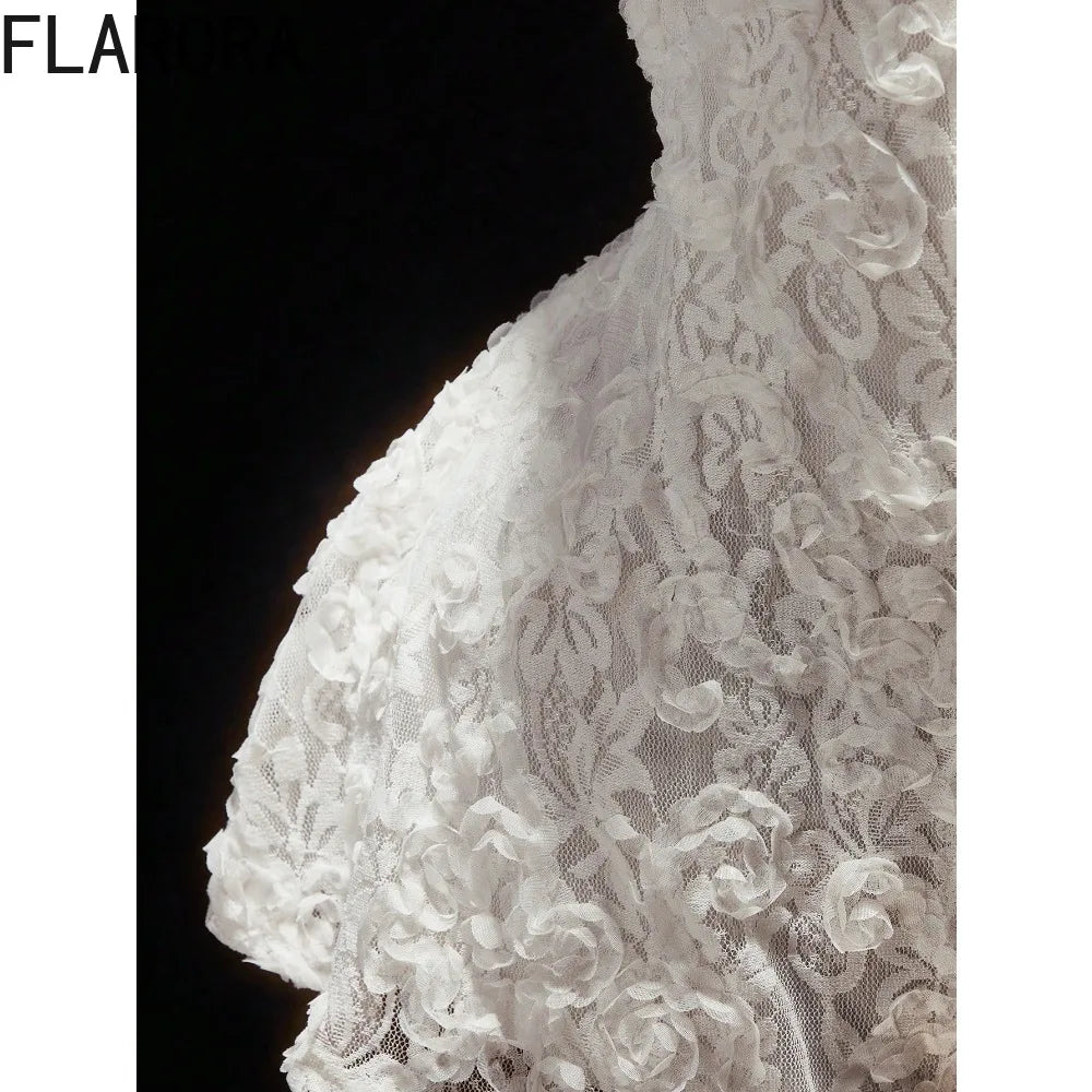 FLARORA Elegant Floral Patchwork Bodysuits Woman Sexy Halter Sleeveless Backless Lace Up Playsuits Chic Party Clubwear Rompers