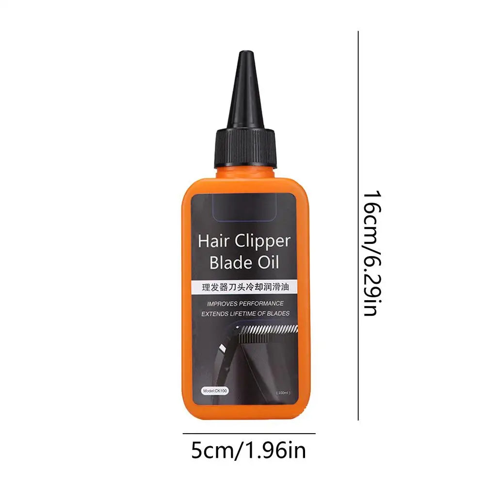 Hair Trimmer Blade Oil Electric Clipper Shaver Maintenance Oil Lubricant Prevent Rusting Sewing Hair Salon Clipper Oil 100ml