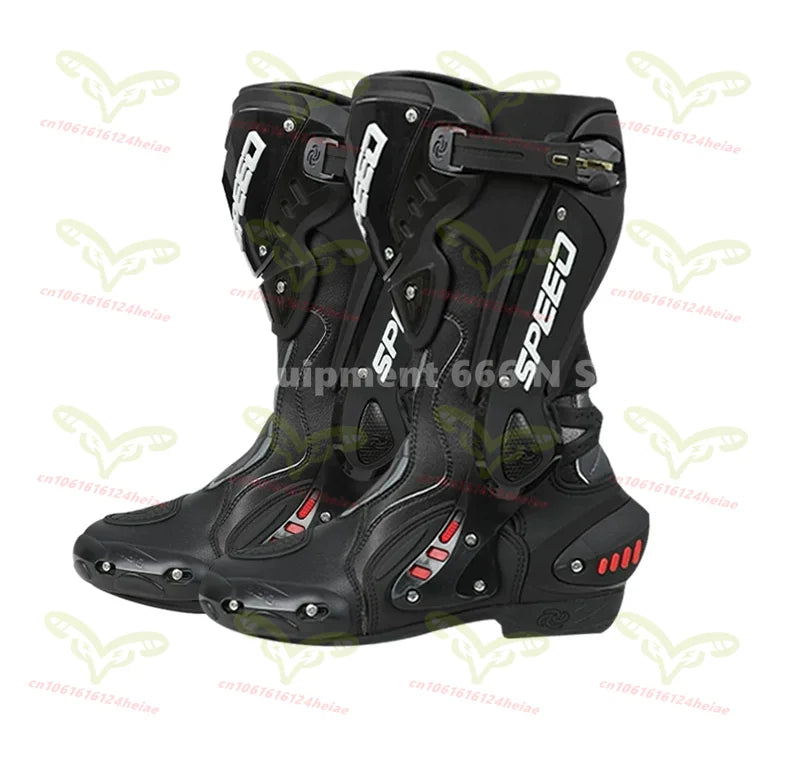Riding Tribe B1001 Motorcycle Boots Professional Rally Racing Boots Motorbike Rider Biker Shoes Botas Motocross Protective Gear