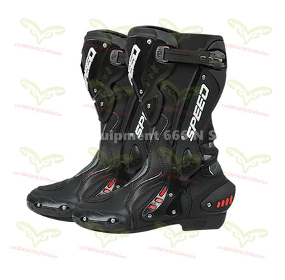Riding Tribe B1001 Motorcycle Boots Professional Rally Racing Boots Motorbike Rider Biker Shoes Botas Motocross Protective Gear