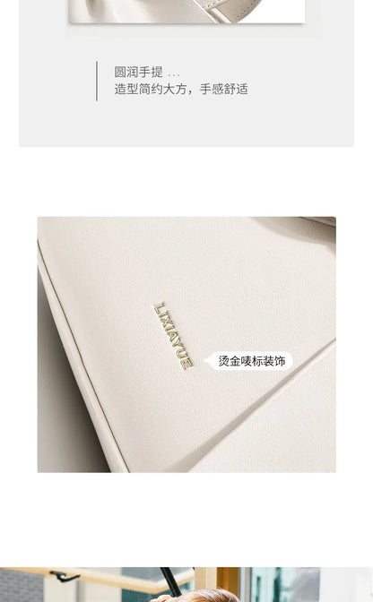New Fashion Casual Handbags for Women Cute Bow Black White Blue PU Handbags Trendy Daily Shoulder Underarm Bags Bolsa Feminina