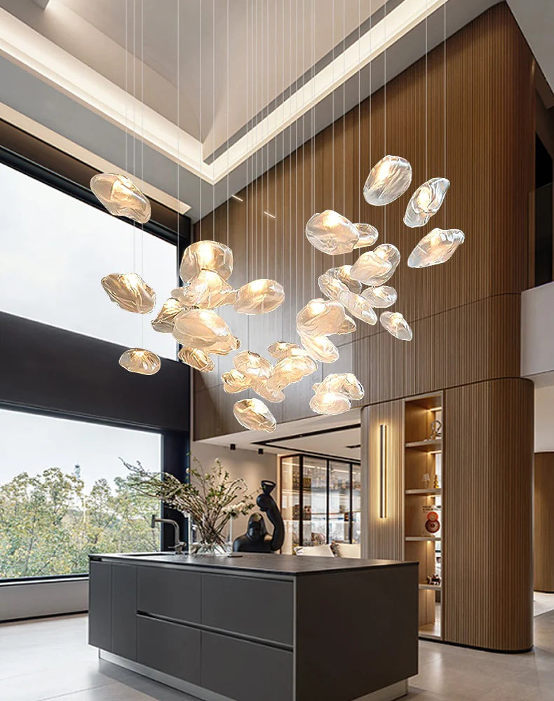 Modern Stair chandelier Pendant lights indoor lighting Ceiling lamp hanging light led Chandeliers for living room indoor lightin