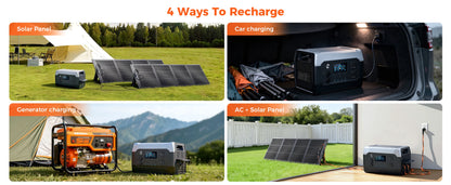 CTOLITY XP1000 1800W Portable Power Station 1024Wh Lifepo4 Apartment Charging Station Pure Sinve Wave Camping Solar Generator