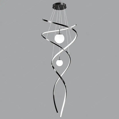 Modern home decor led lights pendant light lamps forstaircase Chandeliers for living room hanging light indoor lighting