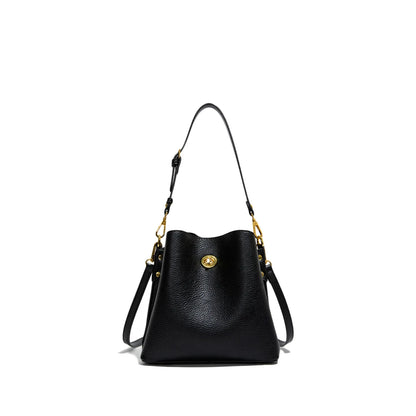Fashion PU leather Women Handbags Large Capacity Fashion female Bucket Shoulder Bag Elegance ladies messenger bag burgundy totes
