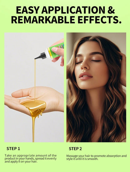 7-IN-1 Hair Oil Rosemary Hair Oil Strengthening Thick Hair Oil Batana Castor Nourishing Moisturizing Smoothing Anti Hair Loss