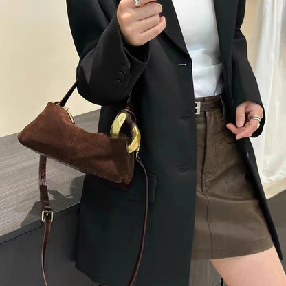 Fashion Shoulder Bag for Women Faux Suede Leather Female Handbags small ladies messenger Crossbody Bags Sac A Main bolsos